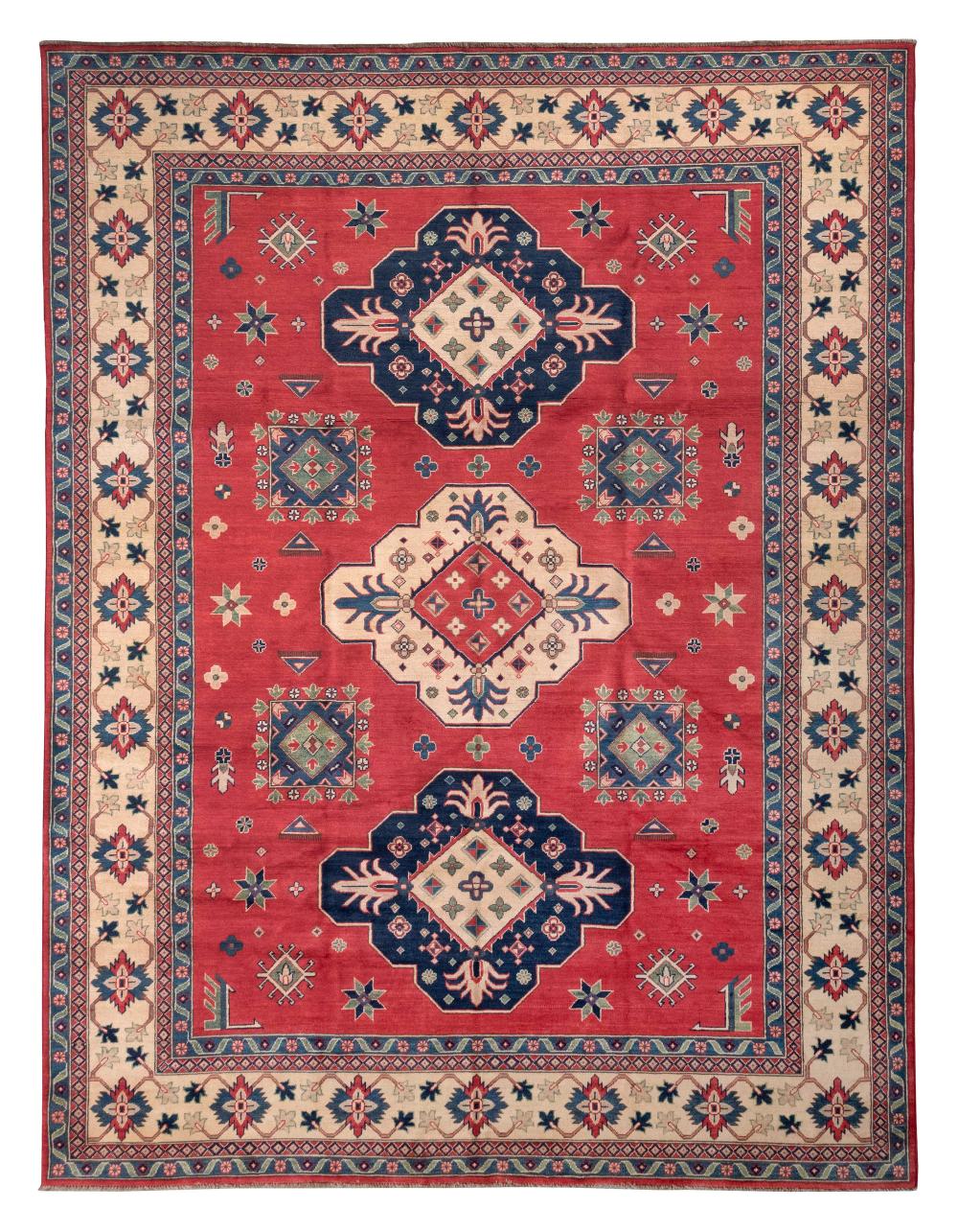 Appraisal: KAZAK DESIGN RUG X ' ST CENTURYKAZAK DESIGN RUG '