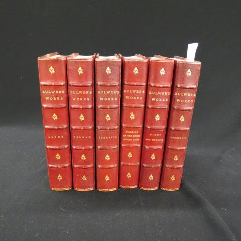 Appraisal: Voulme Book Set Bulwer's Works Warwick edition of sets