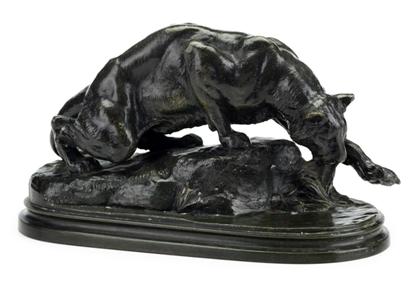 Appraisal: Isidore-Jules Bonheur French - jaguar