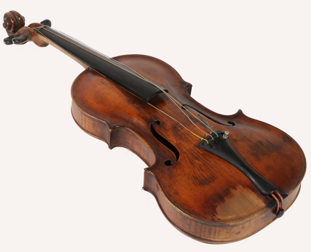 Appraisal: VIOLIN GERMAN DATED PAPER LABEL POSSIBLY MARTIN LEOPOLD WIDHALM OF