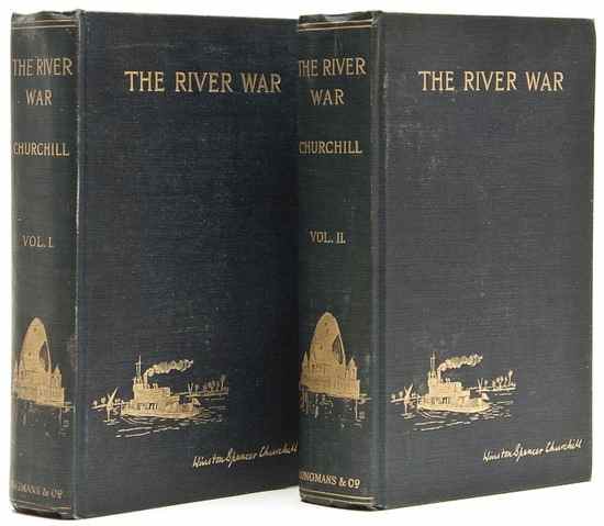 Appraisal: Churchill Sir Winston Spencer The River War first edition half-titles