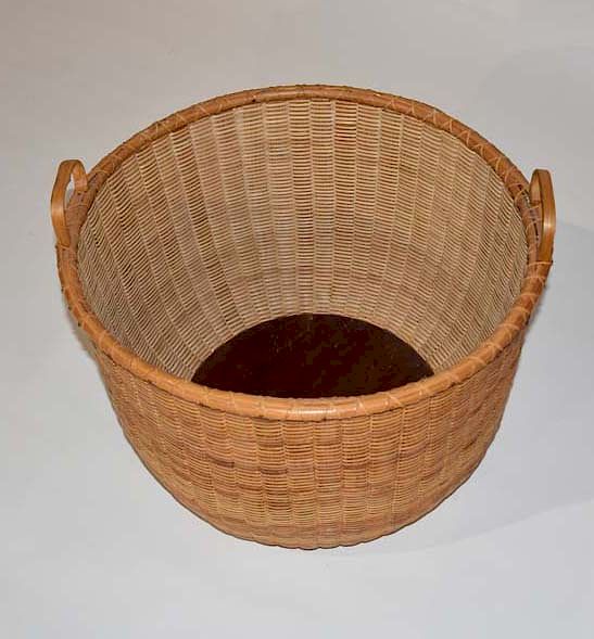 Appraisal: Large Nantucket basket Large Nantucket basket H D Condition Condition