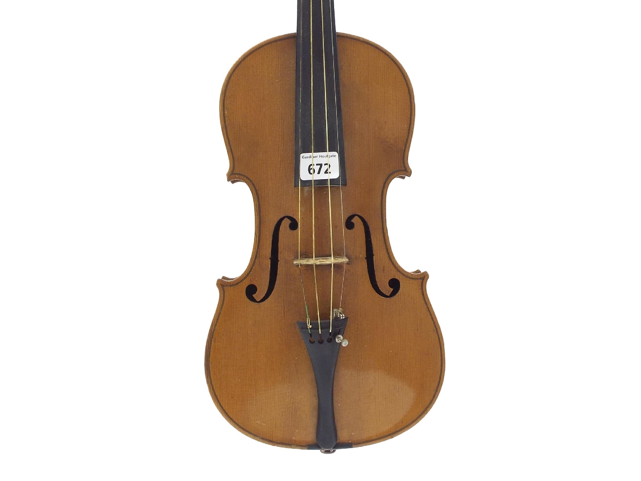 Appraisal: Early th century violin cm