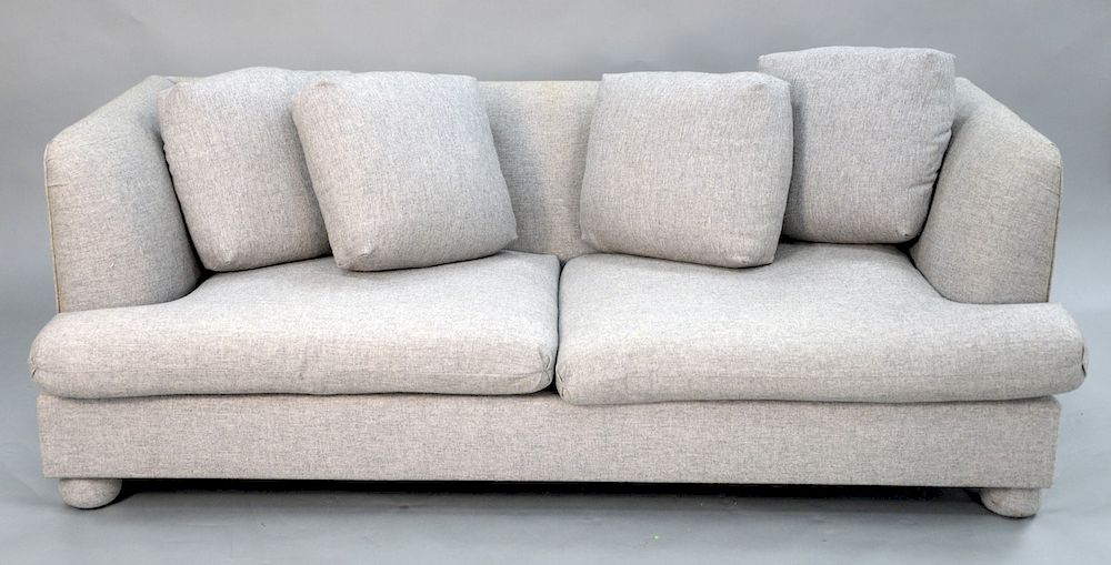 Appraisal: Gray Donghia style sofa clean lg in Gray Donghia style