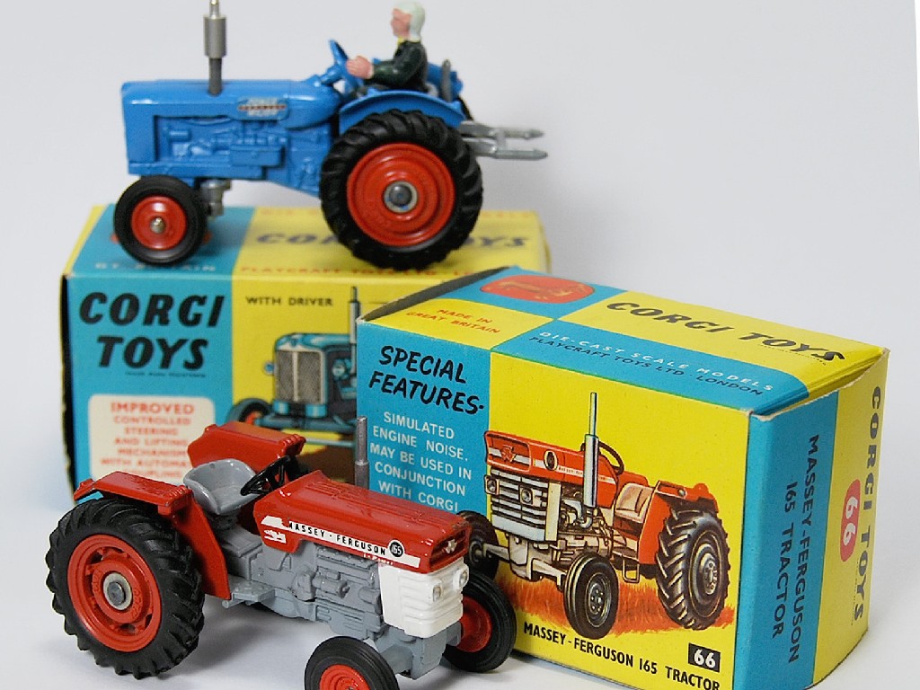 Appraisal: Corgi Tractors blue Fordson Power Major No c w driver