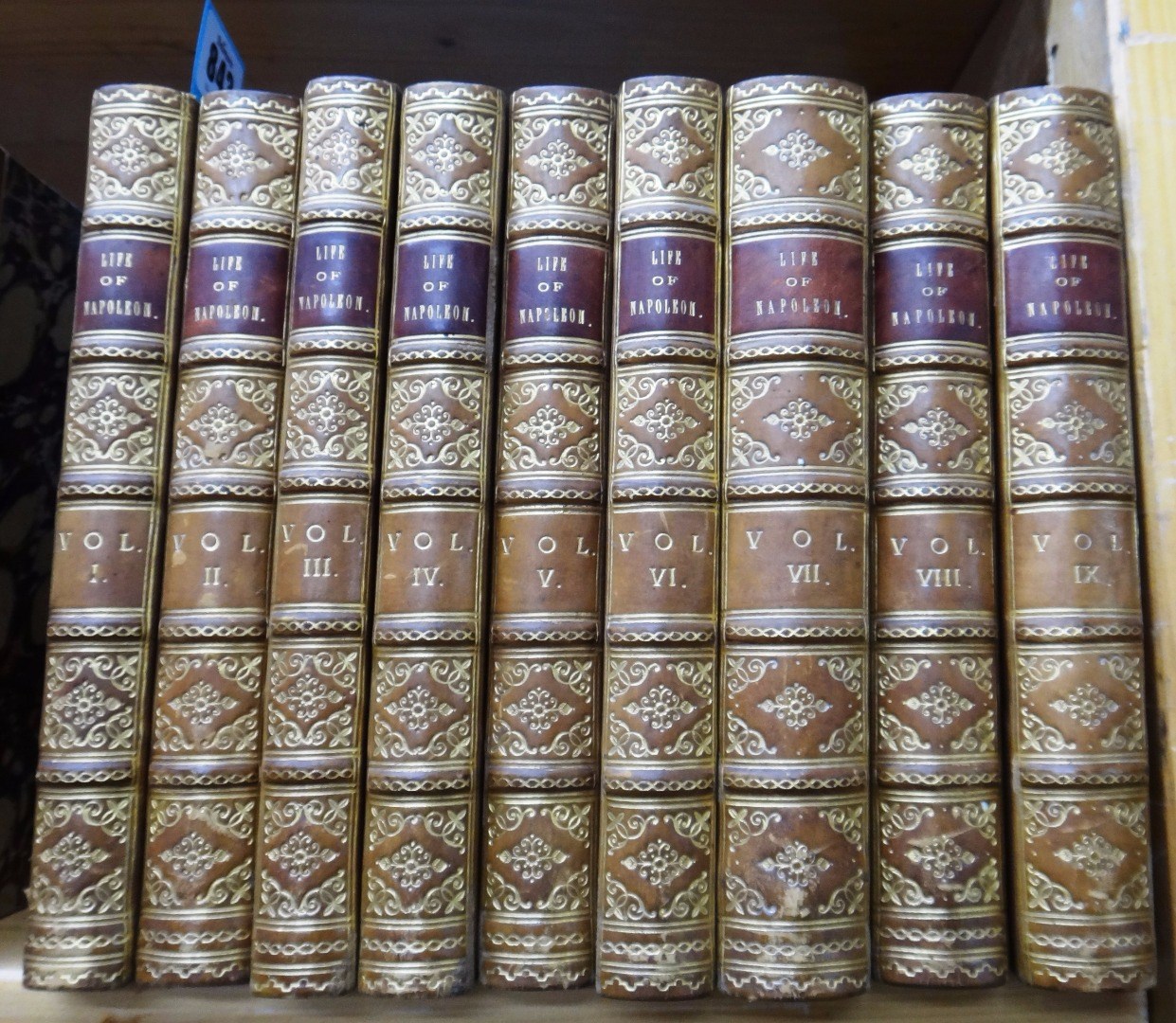 Appraisal: SCOTT W The Life of Napoleon Bonaparte First Edition vols