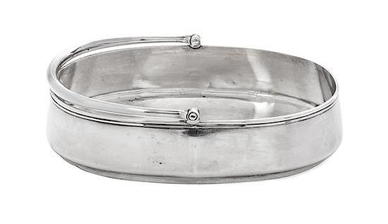 Appraisal: A Russian Silver Basket St Petersburg Late th Century with