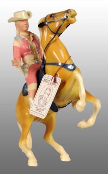 Appraisal: Hartland Horse and Annie Oakley Rider Description Plastic Includes original