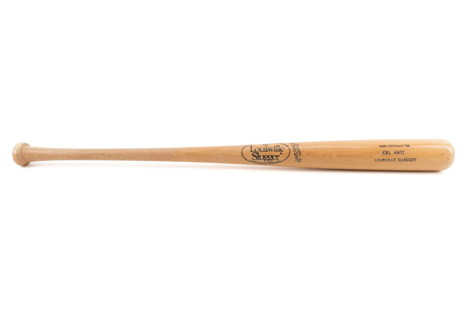 Appraisal: JOEL KATZ CUSTOM LOUISVILLE SLUGGER BAT Joel Katz custom Louisville