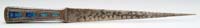 Appraisal: TIFFANY FURNACES LETTER KNIFE In the Art Deco pattern with