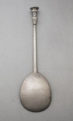 Appraisal: A James I Charles I large spoon with an extended