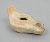 Appraisal: A Christian Clay Oil Lamp circa th Century A D