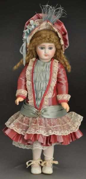 Appraisal: Pretty Belton-Type Child Doll German bisque socket head with solid