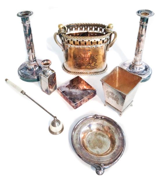 Appraisal: Sale Lot A Miscellaneous Group of Silver Plate comprising a