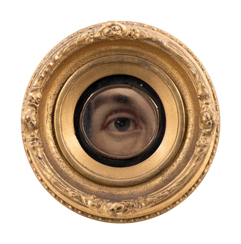 Appraisal: Continental School th Century Continental School th Century Eye oil