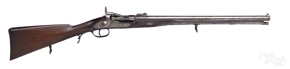 Appraisal: British Snyder officers carbine British Snyder officers carbine caliber with