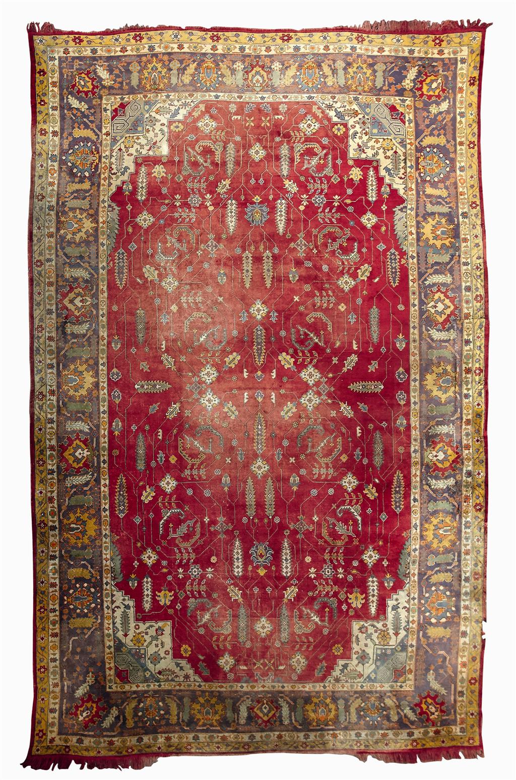 Appraisal: LARGE USHAK CARPET WEST ANATOLIA LATE TH EARLY TH CENTURY