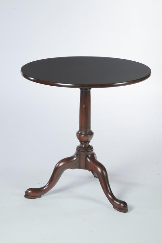 Appraisal: QUEEN ANNE-STYLE TEA TABLE Kittinger Company Buffalo New York late