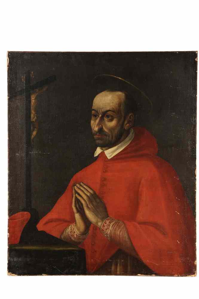 Appraisal: OOC - th c Italian Portrait of a Cardinal at