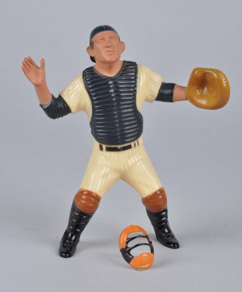 Appraisal: Yogi Berra Hartland Plastic Baseball Figurine Comes with an original