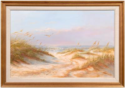 Appraisal: Douglas Grier painting Edisto Island South Carolina born quot Edisto