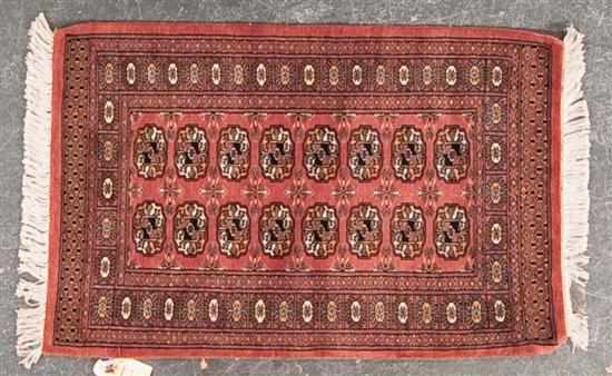 Appraisal: Pakistani Bohkara rug Pakistan modern x Estimate -