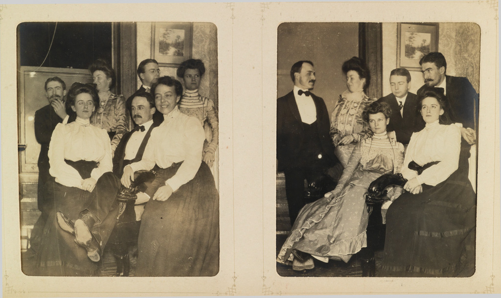 Appraisal: VERNACULAR FAMILY An album with photographs chronicling the grand adventures