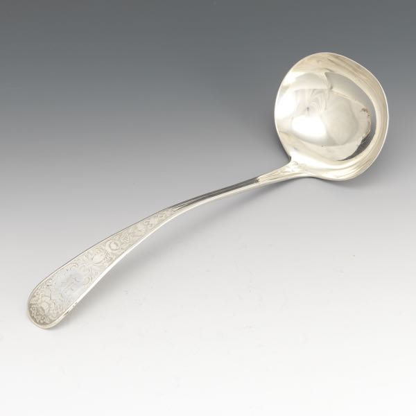 Appraisal: Tiffany Co Sterling Silver Large Ladle x bowl Solid structures