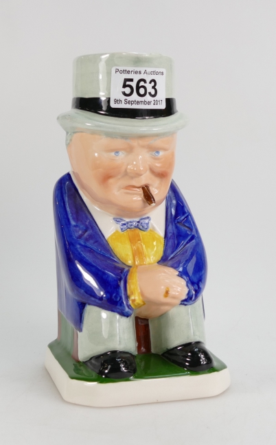 Appraisal: Copeland Spode pottery Toby jug depicting Winston Churchill and bearing