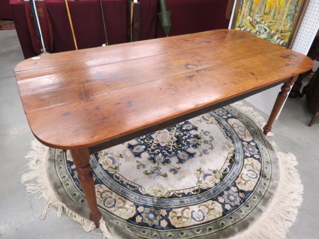 Appraisal: th Century Farm Table x