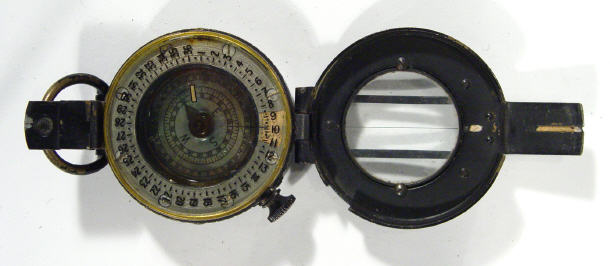 Appraisal: World War II military compass cm in length