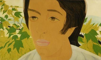 Appraisal: ALEX KATZ b BOY WITH BRANCH Aquatint in colors x