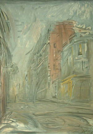 Appraisal: After Alberto Giacometti - - ''Rue d' Alesia'' lithograph printed