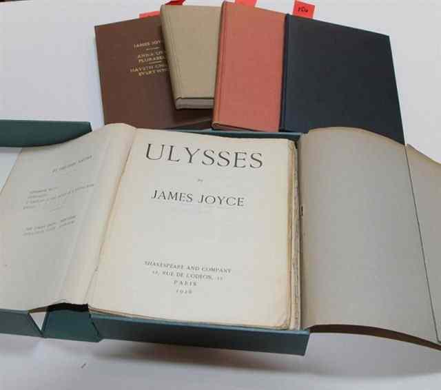 Appraisal: JOYCE James Ulysses Shakespeare Co Paris th printing disbound without