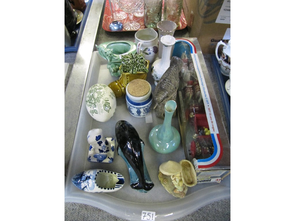 Appraisal: Tray lot of ceramics - Poole Carlton Ware etc