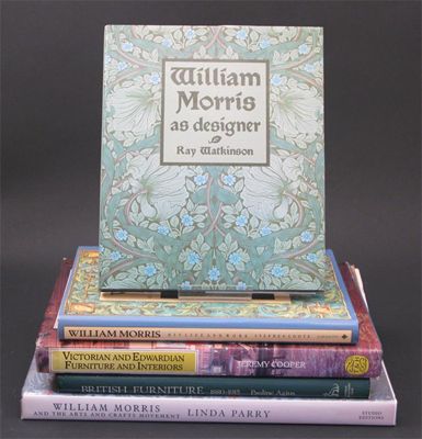 Appraisal: Five books on William Morris and Arts and Crafts Furniture