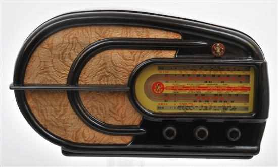 Appraisal: Peter Pan High Lite 'Bullet' Radio Australian circa brown bakelite