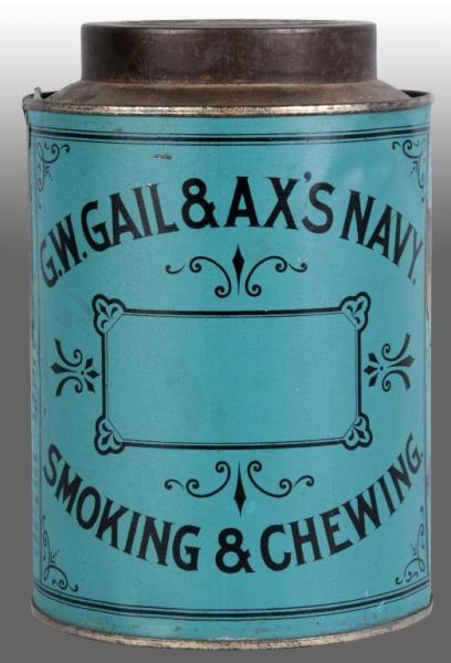 Appraisal: Navy Small Top Tobacco Tin Description Manufactured by G W