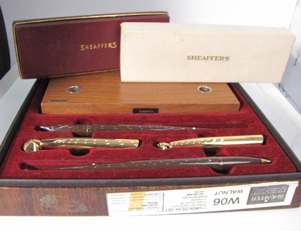 Appraisal: Group of Vintage Sheaffer's Pens Pencils including fountain pen mech