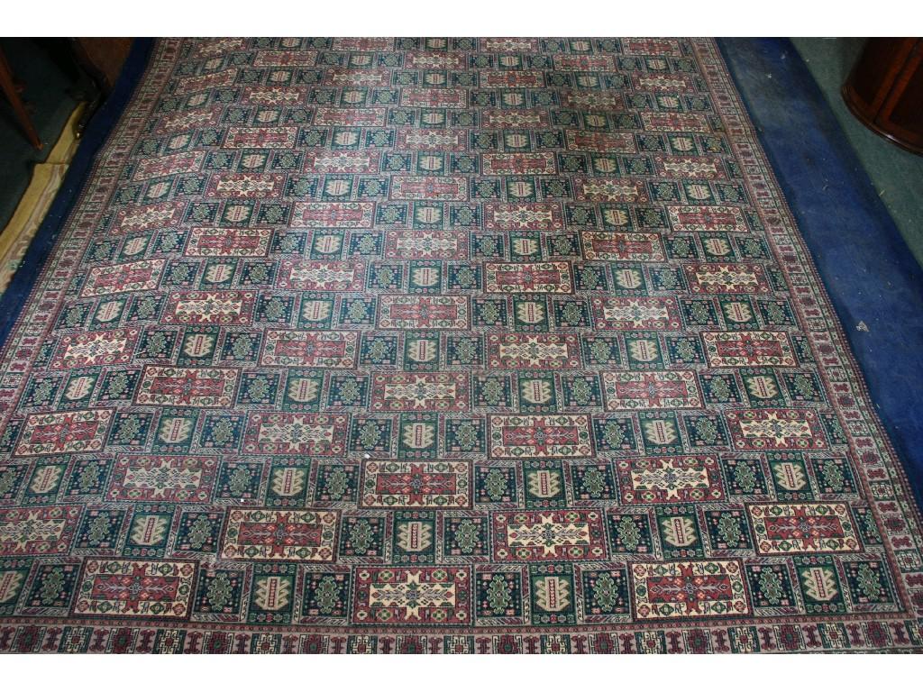 Appraisal: WOODWARD GROSVENOR WILTON ALL WOOL BORDERED CARPET with all over