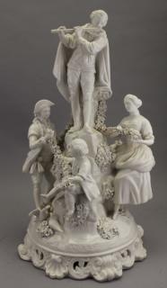 Appraisal: Exceptional th C Meissen Figural Grouping Exceptional th century Meissen