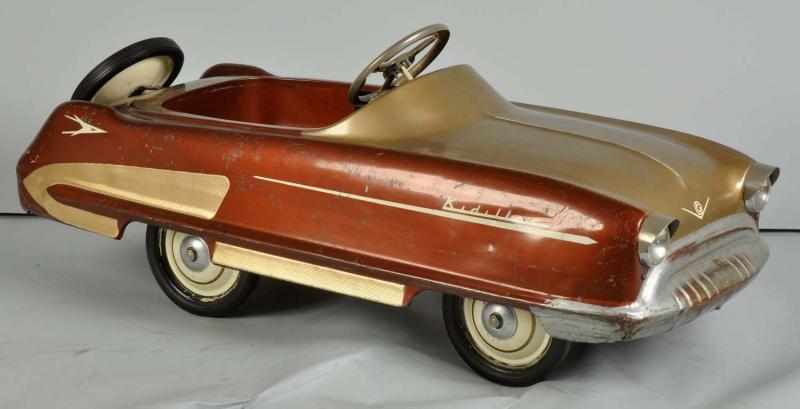 Appraisal: Garton Kidillac Deluxe Chain-Drive Pedal Car Toy Description s Pressed