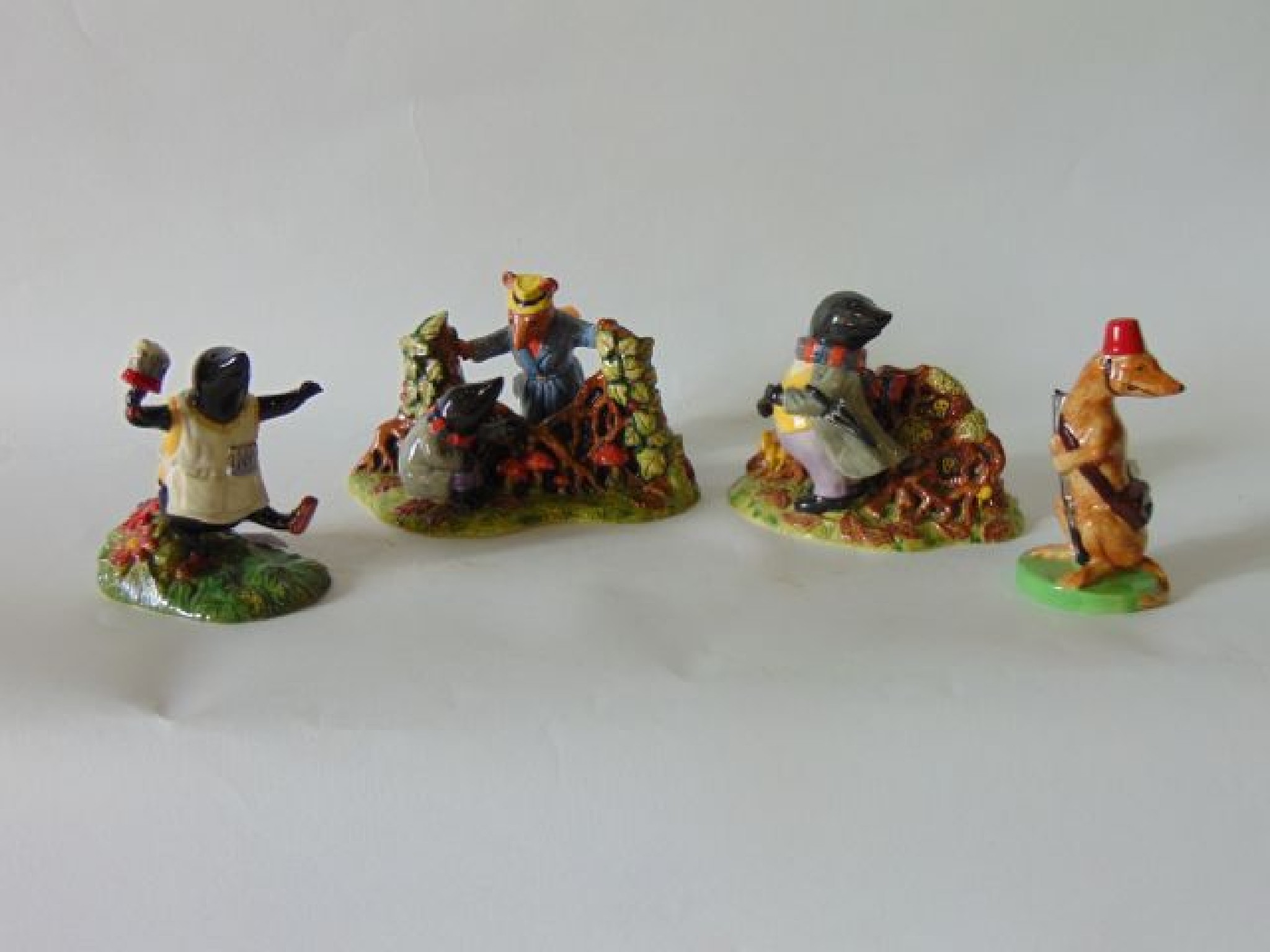 Appraisal: A collection of three Royal Doulton Wind in the Willows