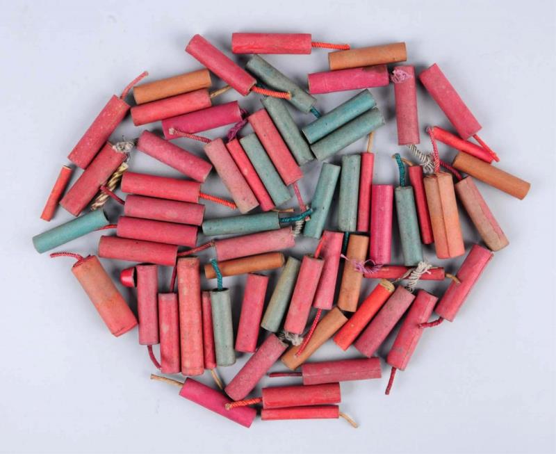 Appraisal: Lot Of Assorted Firecrackers - Pieces This includes over larger