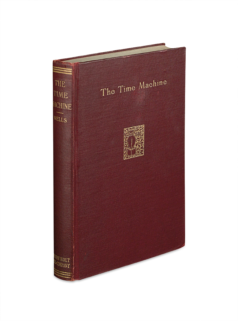 Appraisal: WELLS H G The Time Machine Frontispiece illustration vo original