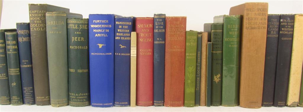 Appraisal: Highlands and Islands a collection of c volumes including Seton