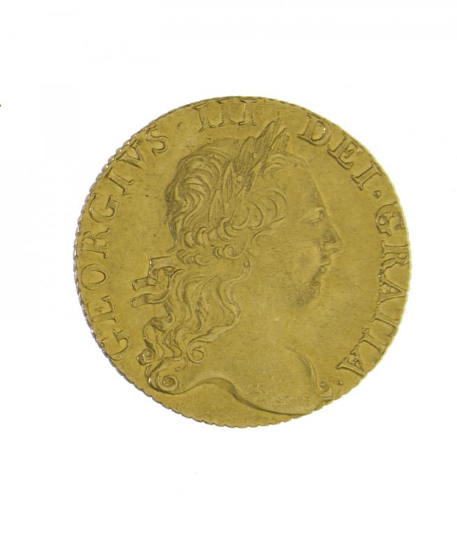 Appraisal: GEORGE III GUINEA choice EF