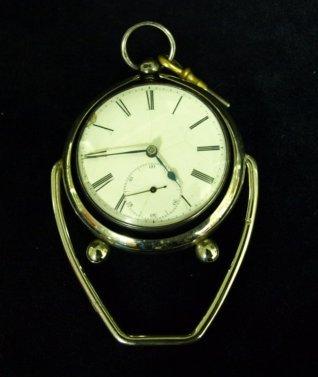 Appraisal: A gentleman's silver pocket watch movement no the case bearing