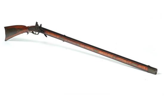 Appraisal: OVER-AND-UNDER FLINTLOCK RIFLE AND MUSKET Marked ''J Lord'' and dated