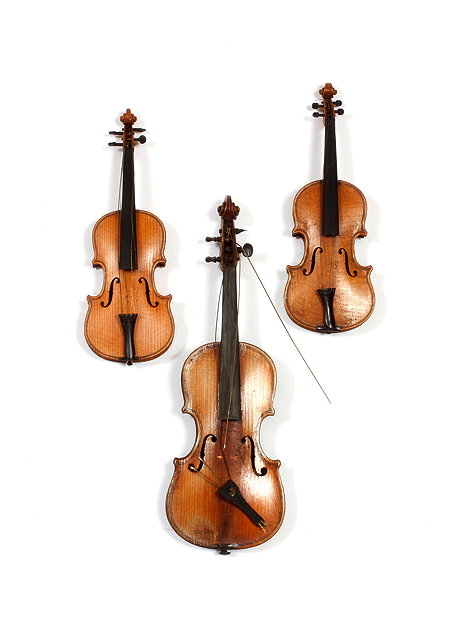 Appraisal: A LATE TH CENTURY MINIATURE VIOLIN signed with a paper